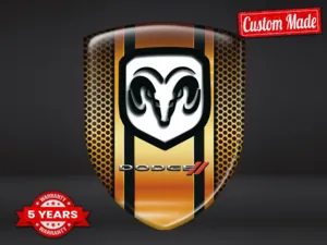 Dodge Selbstklebende Aufkleber Custom Stil Glänzende Domes